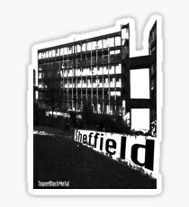TowerBlockMetal Urban T Shirt 2 Sticker