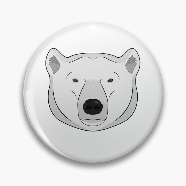 Item preview, Polar bear face designed and sold by MaxFilms.
