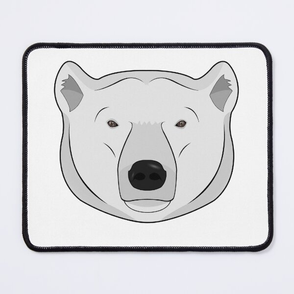 Item preview, Polar bear face designed and sold by MaxFilms.