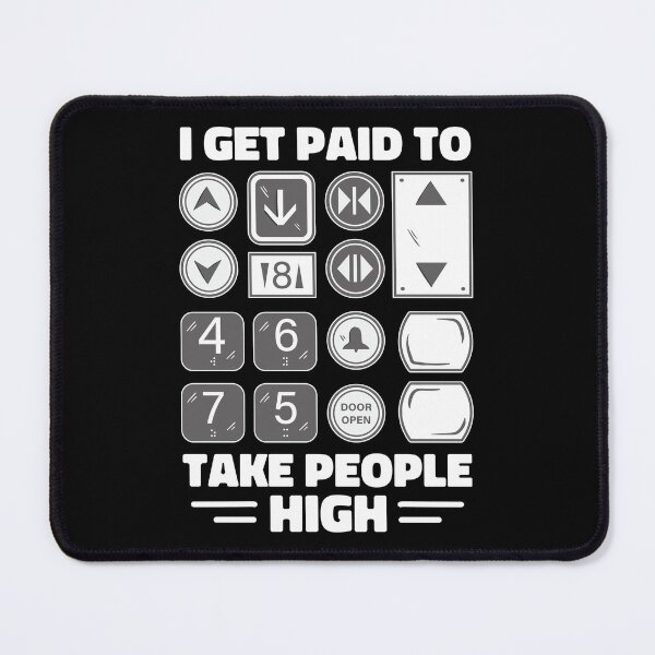 Item preview, Funny Elevator Mechanic Buttons Panel Saying designed and sold by MrEddie10.