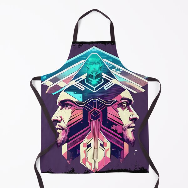 Item preview, Horus Egyptian God Falcon in Cyberpunk Style Sticker - Unique and Eye-Catching Design for Laptop, Water Bottle, and More! designed and sold by Mytho Merch.