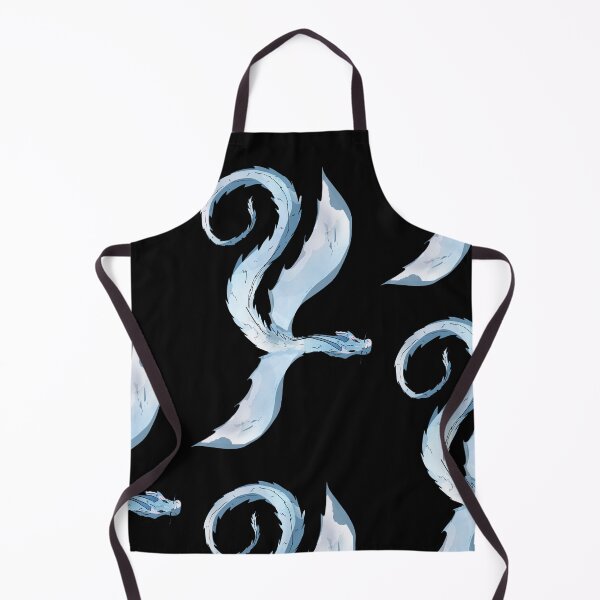 Item preview, licht blue dragon black designed and sold by oniadragon.