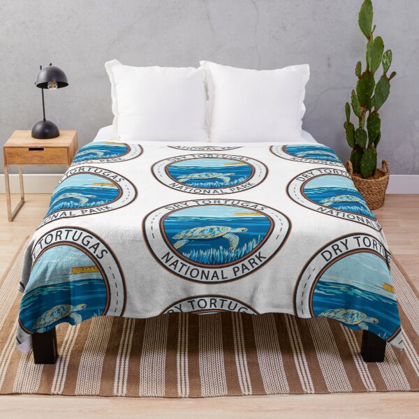 Item preview, Dry Tortugas National Park Turtle Badge designed and sold by KrisSidDesigns.