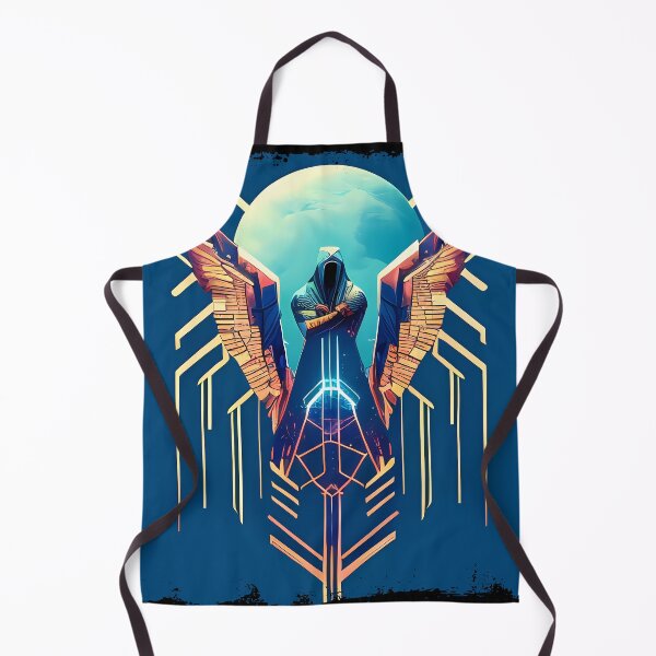 Item preview, Horus Egyptian God Falcon in Cyberpunk Style Sticker - Unique and Eye-Catching Design for Laptop, Water Bottle, and More! designed and sold by Mytho Merch.