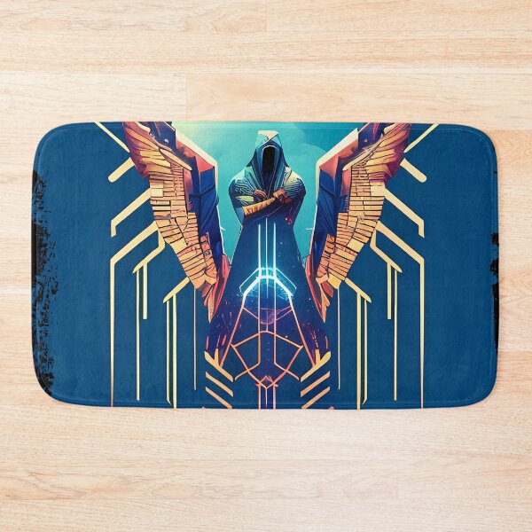 Item preview, Horus Egyptian God Falcon in Cyberpunk Style Sticker - Unique and Eye-Catching Design for Laptop, Water Bottle, and More! designed and sold by Mytho Merch.