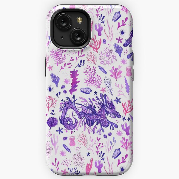 Sea Dragon - Black iPhone Tough Case