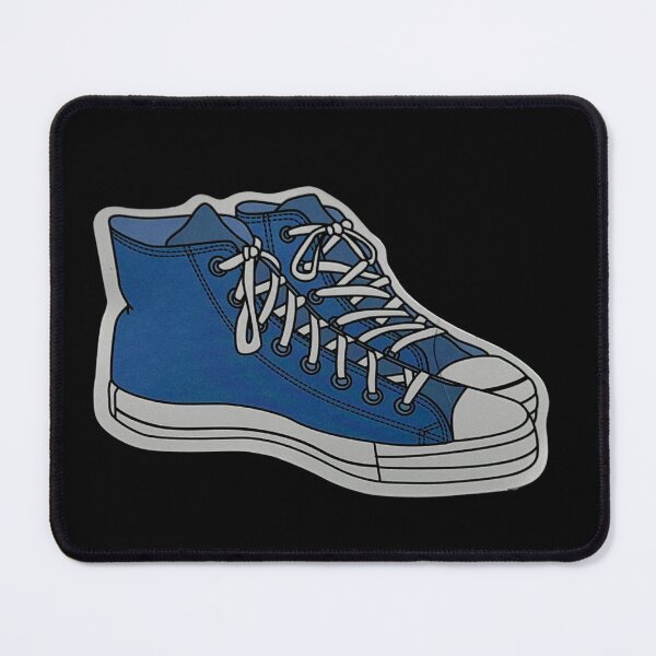 Item preview, Blue chucks sneakners designed and sold by tees-n-treats.