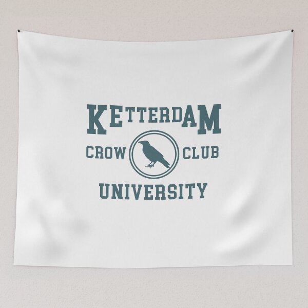 Item preview, Ketterdam University, six of crows blue designed and sold by lubookshop.