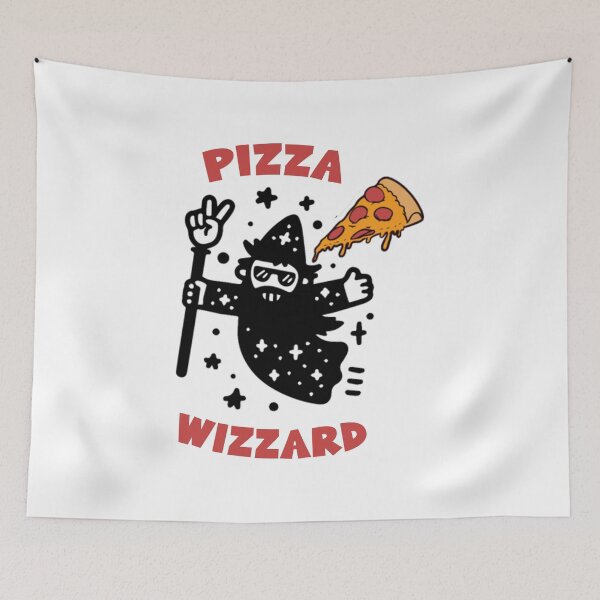 Item preview, Pizza Wizzard Magic Pizza designed and sold by kamilbogaty1.