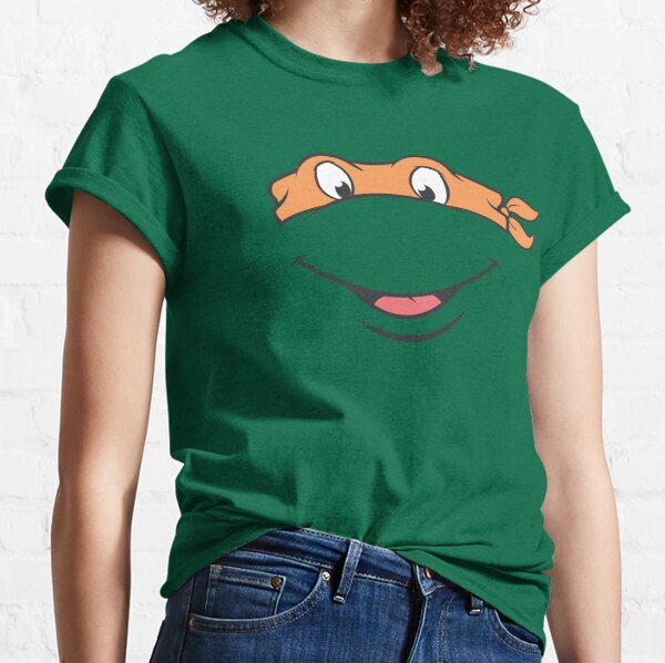 Teenage Mutant Ninja Turtles Mikey Face Classic T-Shirt