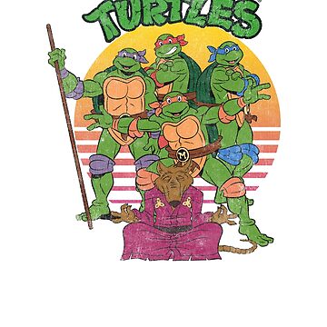 Men's Teenage Mutant Ninja Turtles Sunset Donatello in Action T-Shirt –  Fifth Sun