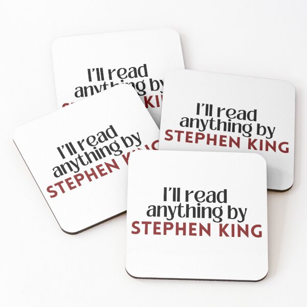 Item preview, I'll read anything by Stephen King designed and sold by Gwendesigns.