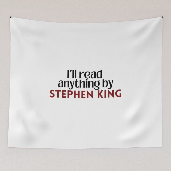 Item preview, I'll read anything by Stephen King designed and sold by Gwendesigns.