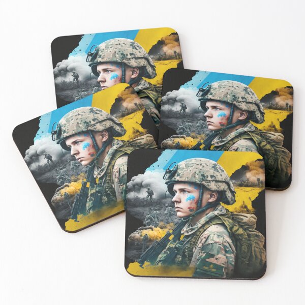 Item preview, Ukrainer soldier of war designed and sold by Digitrail.