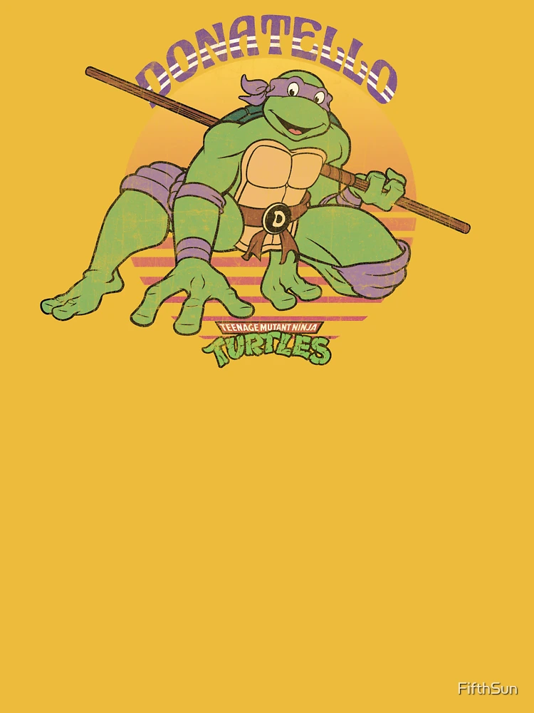 Men's Teenage Mutant Ninja Turtles Sunset Donatello in Action T-Shirt –  Fifth Sun