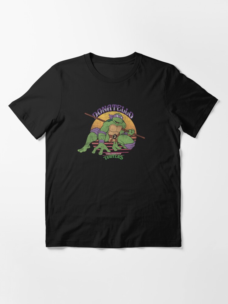Teenage Mutant Ninja Turtles - Retro Sunset Circle - Men's Short Sleeve  Graphic T-Shirt
