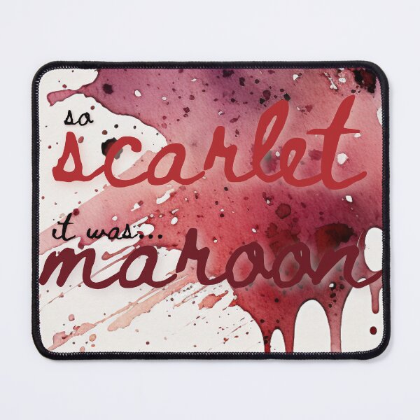 Item preview, Maroon designed and sold by SquirrelBones.