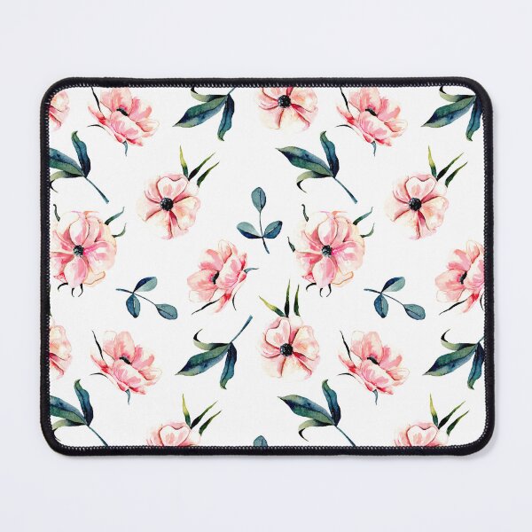 Artikelvorschau, Pink flowers with simple leaves entworfen und verkauft von Leafar-F.