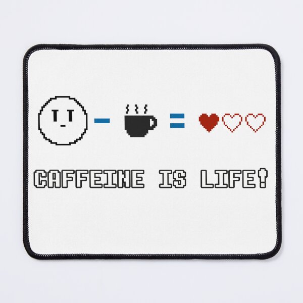 Item preview, Caffeine Is Life (Pixel Font) designed and sold by T.A.S. BRAND.