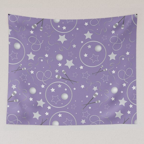 Item preview, Rhythmic gymnastics. Lilac. Special gymnasts. Competition apparatus designed and sold by ennablues.