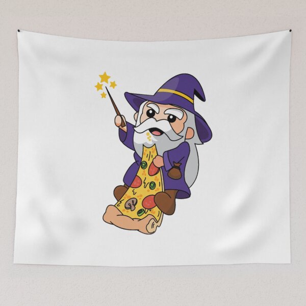 Item preview, Pizza Wizzard Magic Pizza designed and sold by kamilbogaty1.