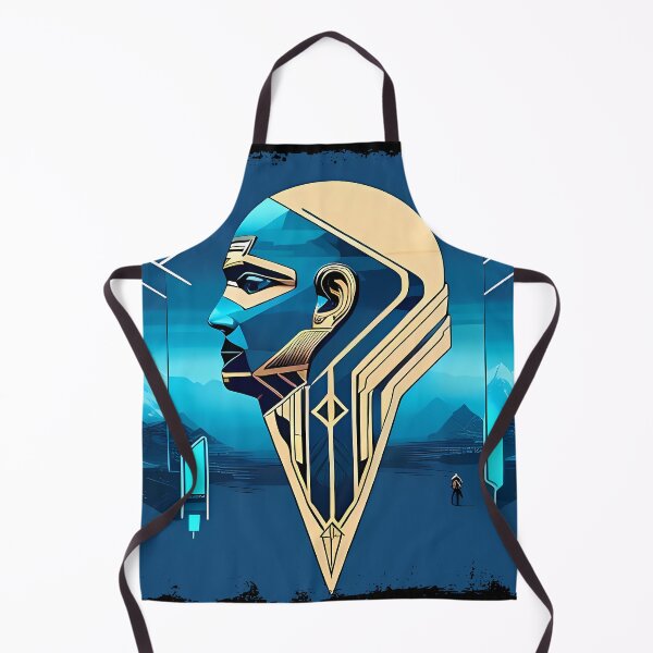 Item preview, Horus Egyptian God Falcon in Cyberpunk Style Sticker - Unique and Eye-Catching Design for Laptop, Water Bottle, and More! designed and sold by Mytho Merch.