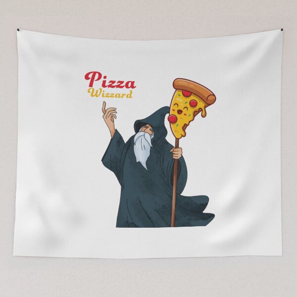 Item preview, Pizza Wizzard Magic Pizza designed and sold by kamilbogaty1.