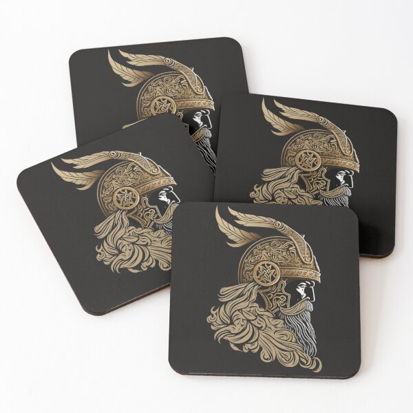Item preview, Odin Head Ornament, Nordic  designed and sold by Philip-p22.