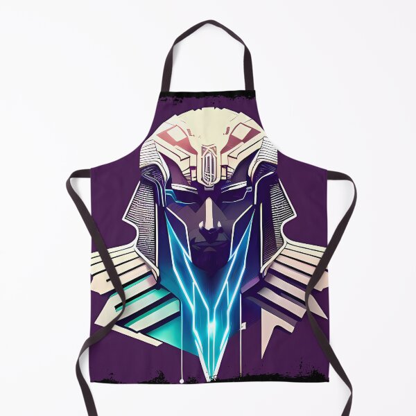 Item preview, Horus Egyptian God Falcon in Cyberpunk Style Sticker - Unique and Eye-Catching Design for Laptop, Water Bottle, and More! designed and sold by Mytho Merch.