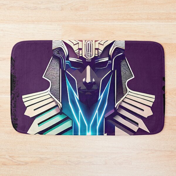Item preview, Horus Egyptian God Falcon in Cyberpunk Style Sticker - Unique and Eye-Catching Design for Laptop, Water Bottle, and More! designed and sold by Mytho Merch.