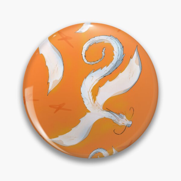 Item preview,  licht White dragon orange designed and sold by oniadragon.