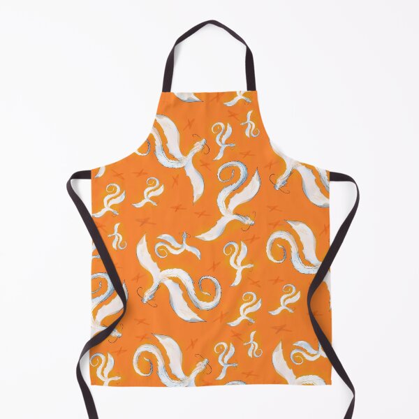 Item preview, licht White dragon orange designed and sold by oniadragon.