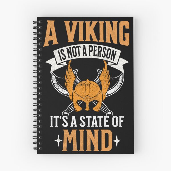 Item preview, A Viking is Person its a State of Mind Funny Viking quote designed and sold by NordicQuotes.