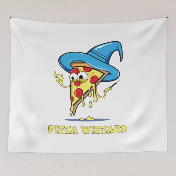 Item preview, Pizza Wizzard Magic Pizza designed and sold by kamilbogaty1.