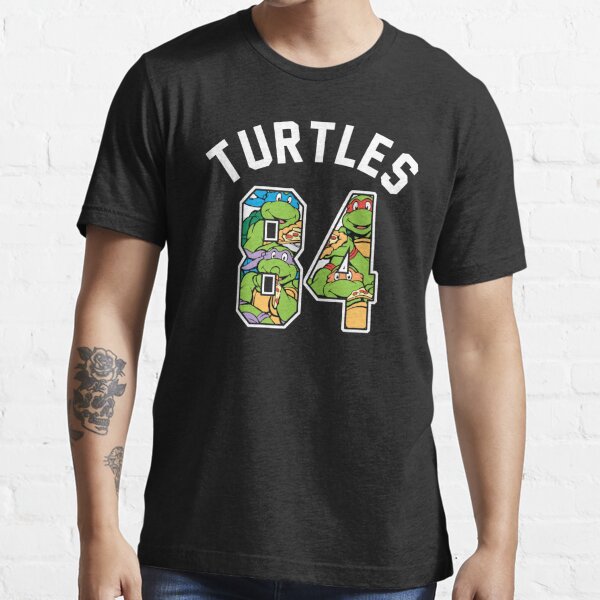 Teenage Mutant Ninja Turtles Vintage Collegiate Team Turtles T-shirt