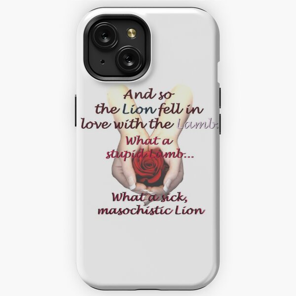 Lion Quote iPhone Cases for Sale Redbubble