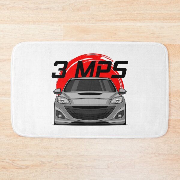 Item preview, Front Silver 3 MPS Mazdaspeed3 designed and sold by goldentuners.