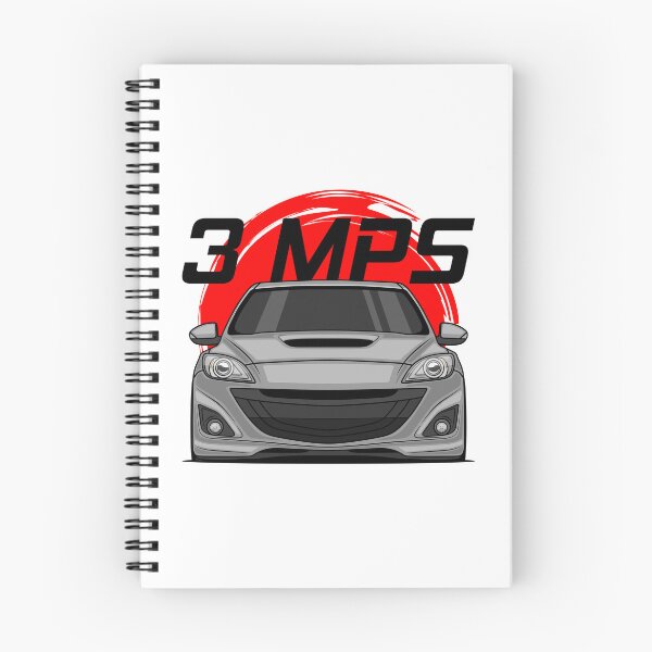 Item preview, Front Silver 3 MPS Mazdaspeed3 designed and sold by goldentuners.