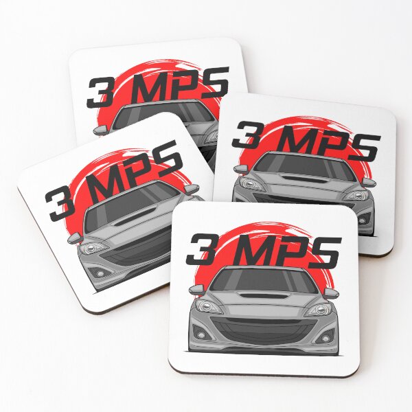 Item preview, Front Silver 3 MPS Mazdaspeed3 designed and sold by goldentuners.