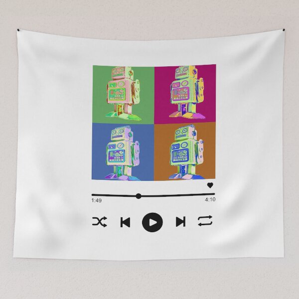 Item preview, robot rapping designed and sold by MOMO155.