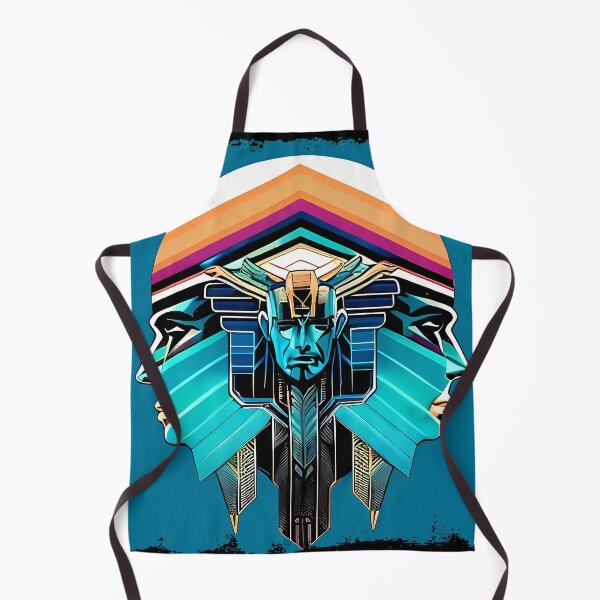 Item preview, Horus Egyptian God Falcon in Cyberpunk Style Sticker - Unique and Eye-Catching Design for Laptop, Water Bottle, and More! designed and sold by Mytho Merch.