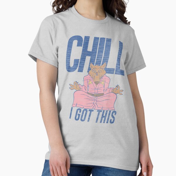 Aperçu de l'œuvre Teenage Mutant Ninja Turtles Splinter Chill J'ai compris créée et vendue par FifthSun.