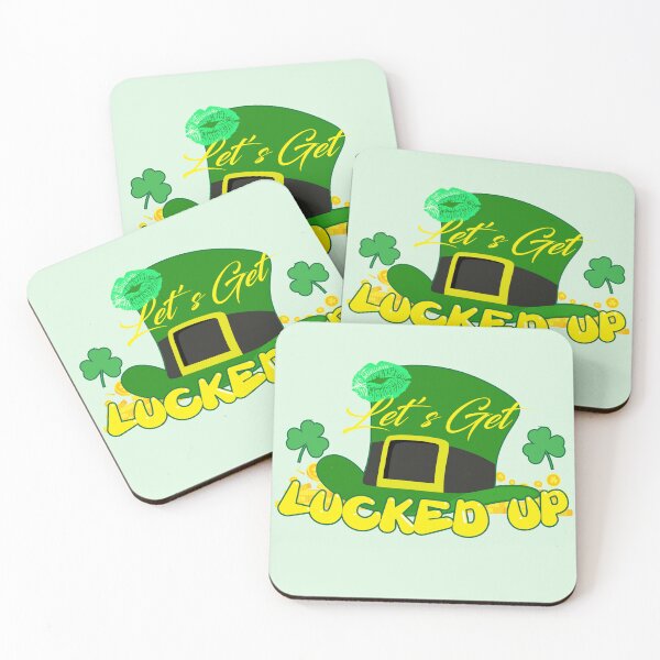 Item preview, Everyday St. Patrick's Get Lucked Up designed and sold by AETHERFORM Design.