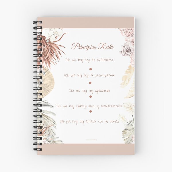 Item preview, Reiki principles_spanish designed and sold by sanaca.