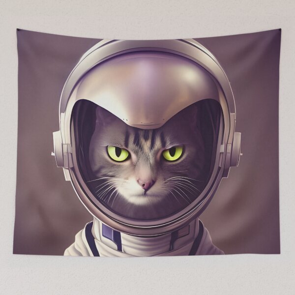 Item preview, Cat in Space Suit designed and sold by KaelumH.