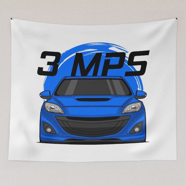 Item preview, Front Blue 3 MPS Mazdaspeed3 designed and sold by goldentuners.