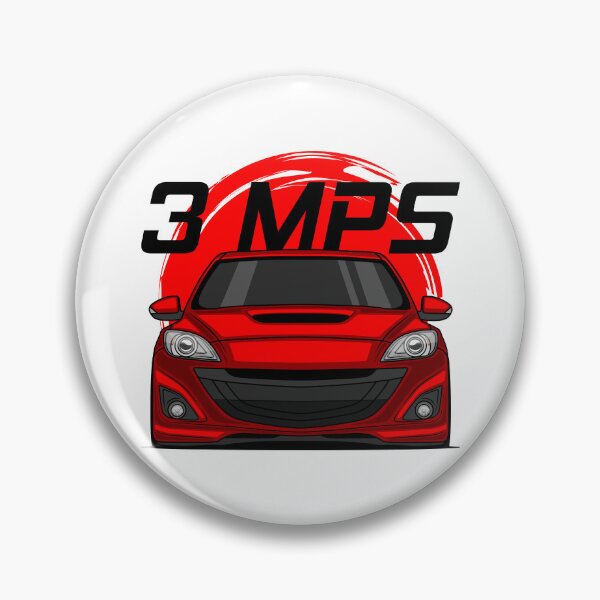 Item preview, Front Red 3 MPS Mazdaspeed3 designed and sold by goldentuners.