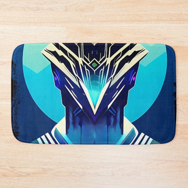 Item preview, Horus Egyptian God Falcon in Cyberpunk Style Sticker - Unique and Eye-Catching Design for Laptop, Water Bottle, and More! designed and sold by Mytho Merch.