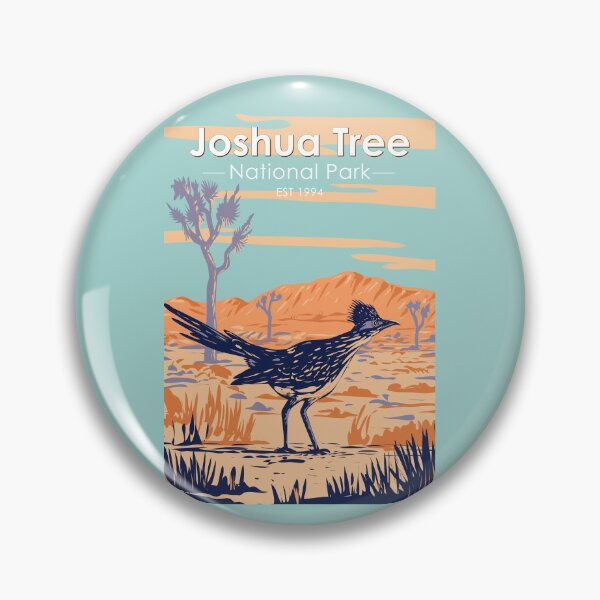 Item preview, Joshua Tree National Park Roadrunner Vintage designed and sold by KrisSidDesigns.