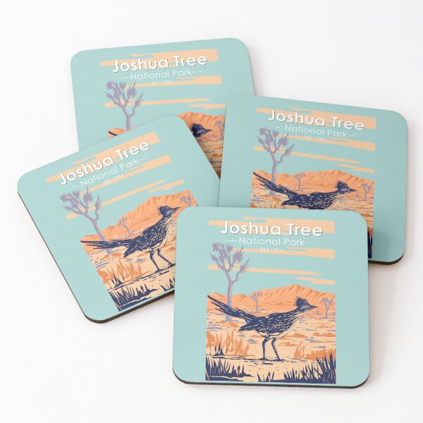 Item preview, Joshua Tree National Park Roadrunner Vintage designed and sold by KrisSidDesigns.